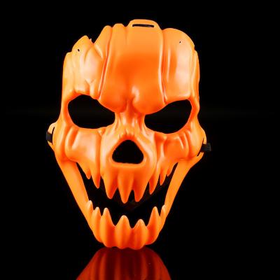 China Factory Wholesale Halloween Costume Party Mask Terror Pumpkin Shape Eco-friendly Party Mask For Party Decoration for sale