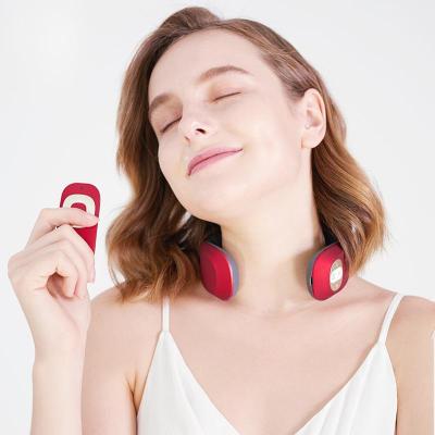 China Wholesale HOT SALES-8 Neck Cordless Neck Massager with Passionate Therapy and Low Frequency Pulse Massage for sale