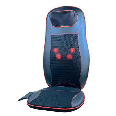 China Back Spot Shiatsu Massage Portable Shiatsu Massage Chair Cushion Comfort Massage Chair Kneading Price for sale