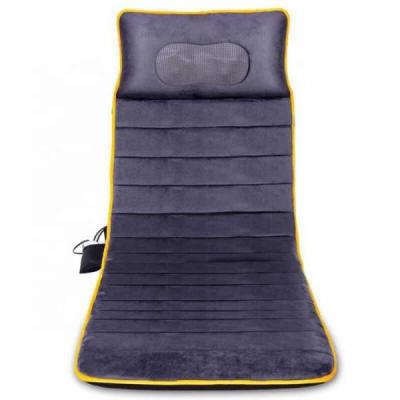 China Shiatsu Massage Mattress Neck Back And Buttocks Massager Electric Full Body Vibrating Pad And Heating Kneading Pad for sale