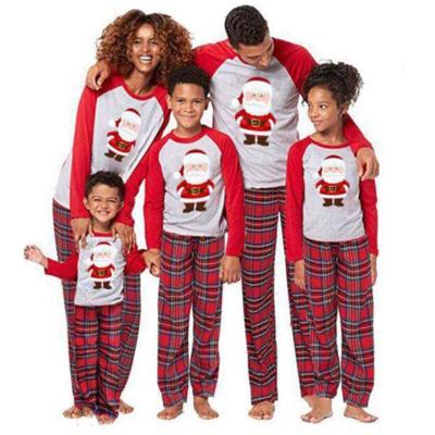 China 2022 High Quality Breathable Christmas Parent-child Suit Family Sleepwear for sale