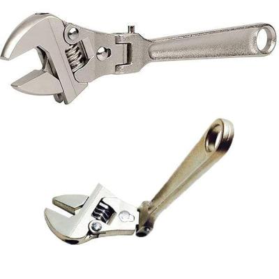 China Chrome Molybdenum Steel 180 Degrees Turning Adjustable Folding Wrench for sale