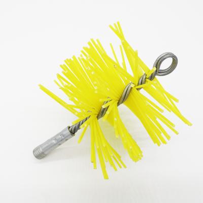 China Durable Durable Fireplacce Wire Chimney Sweep Kit Yellow Nylon Field Tools for sale