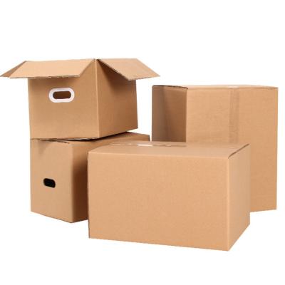 China Recyclable Custom Paperboard Packaging Moving Shipping Shipping Boxes Corrugated Box Cartons for sale