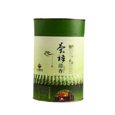 China Gift & Empty Metal Craft Round Shape Tea Tin Box Discount Price for sale