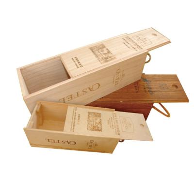 China Custom Logo Wooden Jewelry Watch Wine Glass Perfume Gift Box Recyclable Wholesale Slide Storage Box Chinese Style Shegting for sale