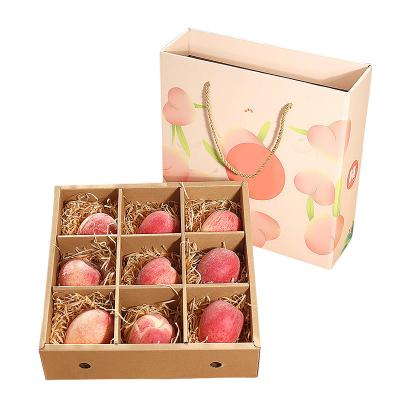 China Hot Selling Shengting Luxury Recyclable Brown Vegetable Packaging Gift Boxes Recyclable Corrugated Cardboard Boxes Pack Slip Gift Box for sale