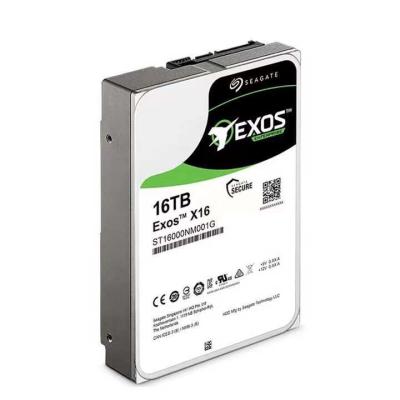 China Hdd Seagate Exos 16TB HDD 256MB SATA Enterprise Hard Drive Disk ST16000NM001G SSD for sale