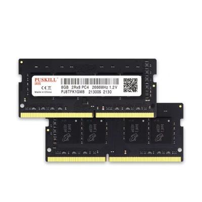 China Wholesale original laptop RAM Memory DDR4 4GB 8GB 16GB 2133 2400mhz SODIMM from Fujian SSD factory for sale