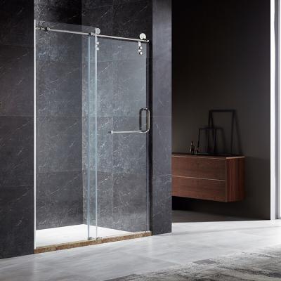 Κίνα Customized Size Self-Cleaning Single Sliding Door Glass Waterproof Prefab Shower Room προς πώληση