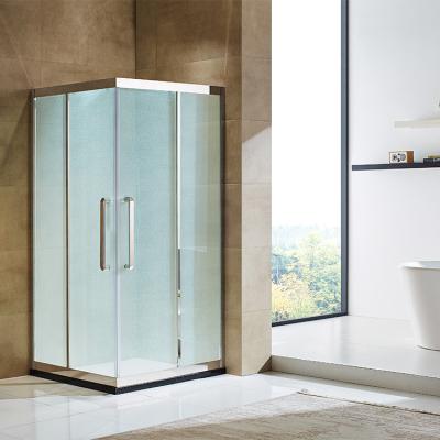 China Cheap Price Modern Bathroom Sliding Tempered Glass Door Shower Rooms for sale