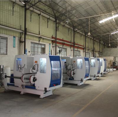 China Factory Double End Tenoner for Cutting Door and Cement Panel Cutting Machine with Saw Milling Cutter, Double End Cutting Machine for sale