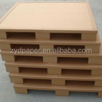 China Single Faced Recycled Honeycomb Corrugated Cardboard Paper Pallet for sale