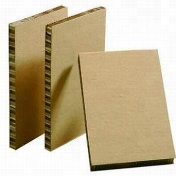 China Disposable Uncoated Kraft Paper Surface Honeycomb Cardboard Sheet / Boards for sale