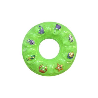 China Child 2021 Summers Customized Size PVC Beach Swimming Ring For Kid Bling Ring for sale