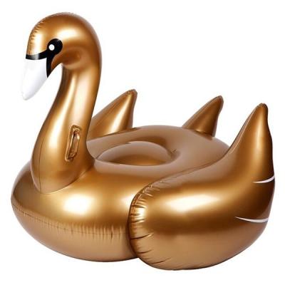 China Portable Inflatable Inflatable Water Ride On Toy Swan Water Float 2021 Product for sale