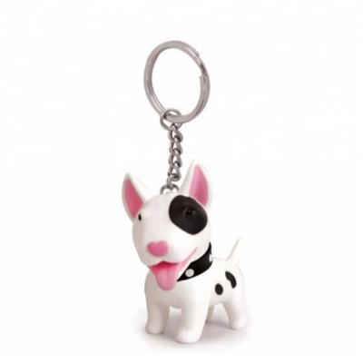 China Wholesale DIY Toy Custom Cartoon Key Chain Cute Animal Plastic Keychains for sale