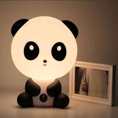 China Carryover Plastic Color Changing Panda Toys With Led Light For Kids for sale