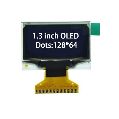 China 1.3inch 128X64 Wide Sunlight Visible Temperature Customized 1.3inch OLED Display Screen for sale