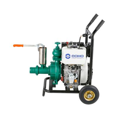 China Kenya commercial high quality agricultural diesel high pressure sprinkler pump water irrigation buildings diesel pump set for sale