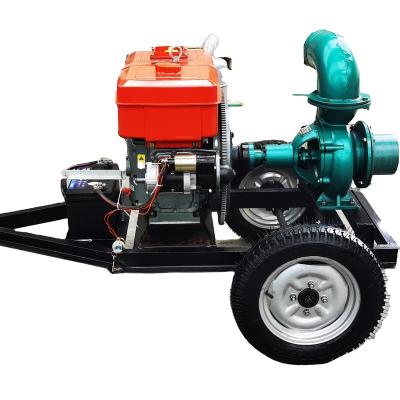 China Mains energy top selling irrigation pump for agricultural centrifugal diesel water pump pump set 6 inch for sale