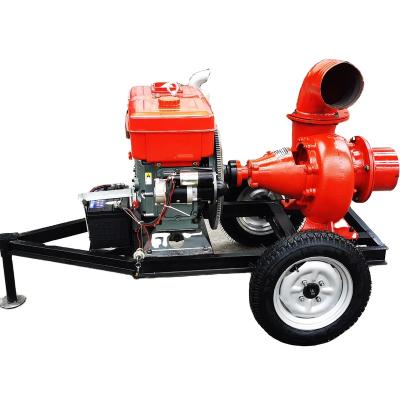 China China factory direct sale high flow energy sector water irrigation pump agricultural horizontal mixed flow pump diesel pump set for sale