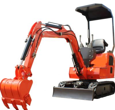 China Building Material Stores Excavator Attachments 1 Ton Mini Excavator Machine for sale