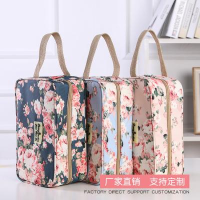 China Spooky Wholesale Custom Travel Toiletry Bag Travel Toiletry Bag Waterproof Cosmetic Portable Storage Bag Korean Lovely For Ladies for sale