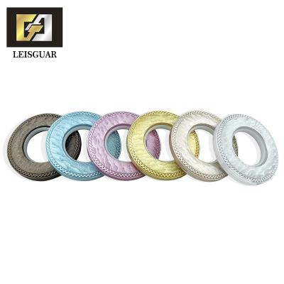 China 2021 casual hot sale Ring Eyelet Finial Corrugated Curtain Ring New Ring for sale