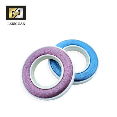 China New Casual Frosted Delicate Curtain Fabric Accessories Grommet Ring Carpet Curtain Grommet for sale