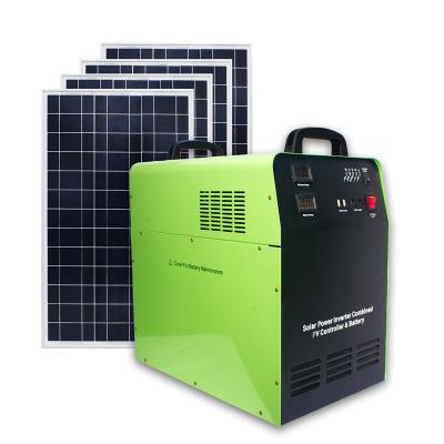 China Home Portable Solar Powered AC Systems 1KW 110v 220v 230v 240v ISO CE WHAYLAN Off Grid Solar Power System for sale