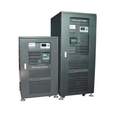 China 30kw 96/192/220/384vdc mpptsingle phase solar hybrid inverter 536*560*1015mm for sale