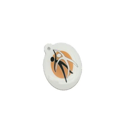 China Waterproof / Programmable2022 Waterproof Social Media Rfid Nfc Sticker Phone Tags Sticker Epoxy Tag for sale