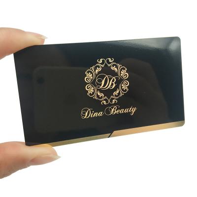 China Custom Whole Card Waterproof/Waterproof RFID Metal Shield Wallet and Purse Protection No-Hugging Blocking Card for sale