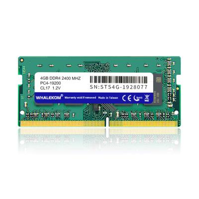 China Full SODIMM Memory Compatible Memoria RAM 4GB DDR4 2400MHz 2666MHz Low Price Laptop for sale