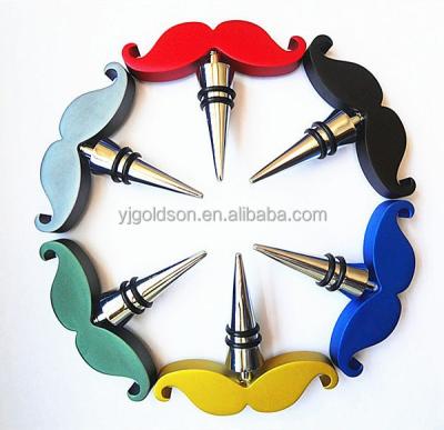 China Beard Bottle Opener Beard Mustache Sideburns Shape Corkscrew Screw for sale