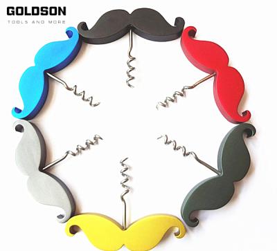 China Beard Bottle Opener Mustache Bottle Opener Key Chain for sale