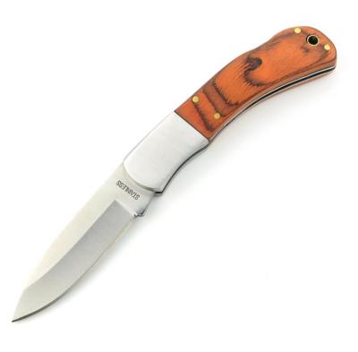 China Wooden Knife Log Using Folding Wooden Knife With Knob for sale