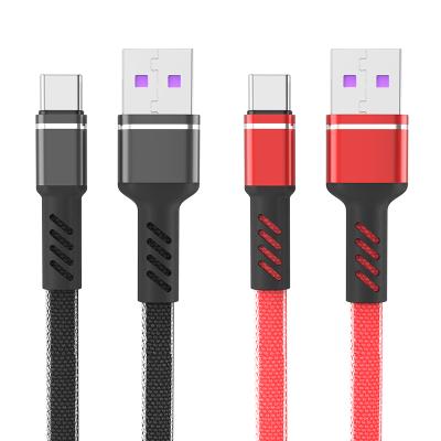 China Video Game Player Durable Braided 5A Type C Fast Cable For USB C, Samsung Data Cables 8pin For iPhone Cable for sale