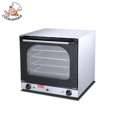 China Bakery Kicthen Stainless Steel Portable Industrial Convection Ovens For Sale 220V/50Hz With Glass Door for sale