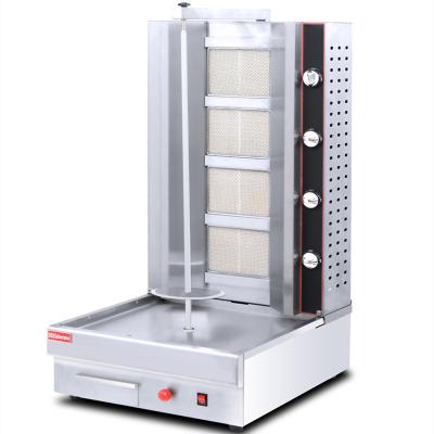 China Popular 3 Burner Hotels Gas Shawarma Machine 9.9Kw/Hour For Butcher Shop Hot Sale for sale