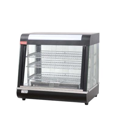 China 2021 New Arrival 3-Layer Commercial Glass Food Warmer Hot Electric Showcase HW-60-1 for sale