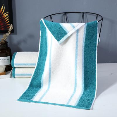 China New type child safe hot sale small face beach swimming pool hotel wholesale best quality bath towel set for sale