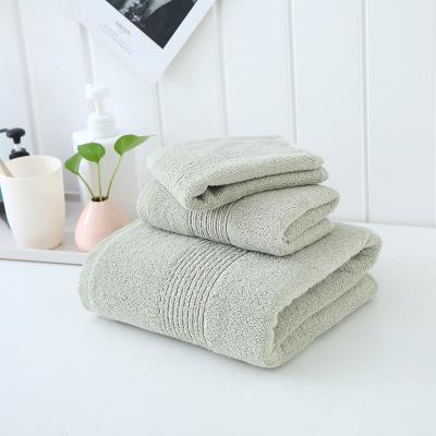 China Promotional Best Price Water Safe Child Abosoption Wachcloth Hand Bath Towel Promotional Set for sale