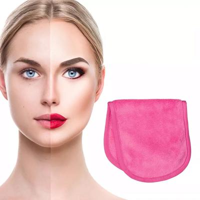 China Convenient Discharge Makeup And Reusable Face Towels Makeup Remover Cloth Microfiber Cloth Remover for sale