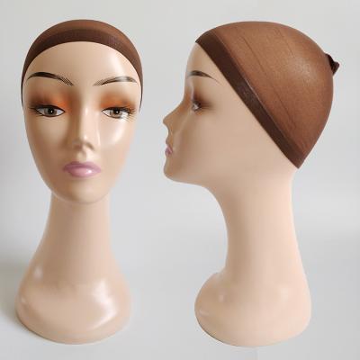 China China Wig Cap Breathable Top Brown Light Brown Black Breathable Elastic Band High Elastic Band For Wigs Hairnets Wigs Cap for sale