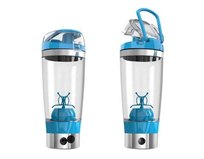 China 450ml USB Rechargeable Vortex Protein Shaker Bottle Magnet Viable Electric Blender Mug for sale