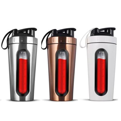 China 2020 Best Sellers 750ml 25oz Stainless Steel Shaker Bottle For GYM Sport Albumen Powder Custom Ebay Amazon Wish LOGO for sale