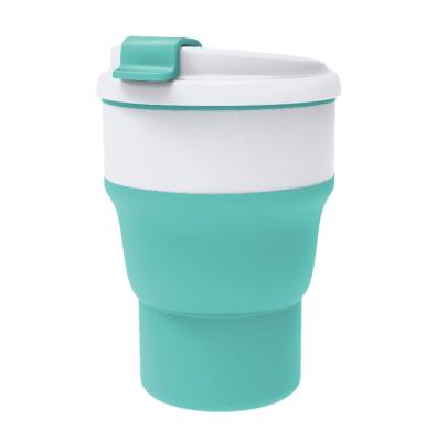 China Pocket Leakproof Cup Stored Folding Coffee Mug for sale