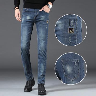 China Gulidd Enerup OEM/ODM Breathable Celana Skinny Casual Slim Stretch Pantalones De Hombre Para Printed Slim Light Mens Pants Jeans for sale